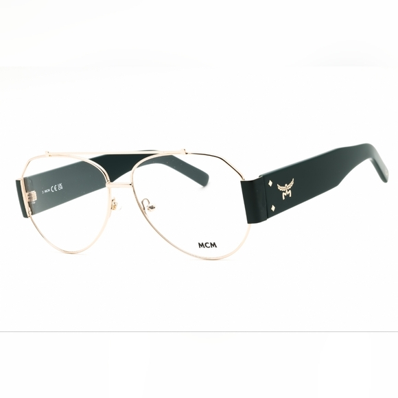 MCM Accessories - MCM MW5001, Men's Eyewear Frame with Black and Gold Frame, Size58X14X145